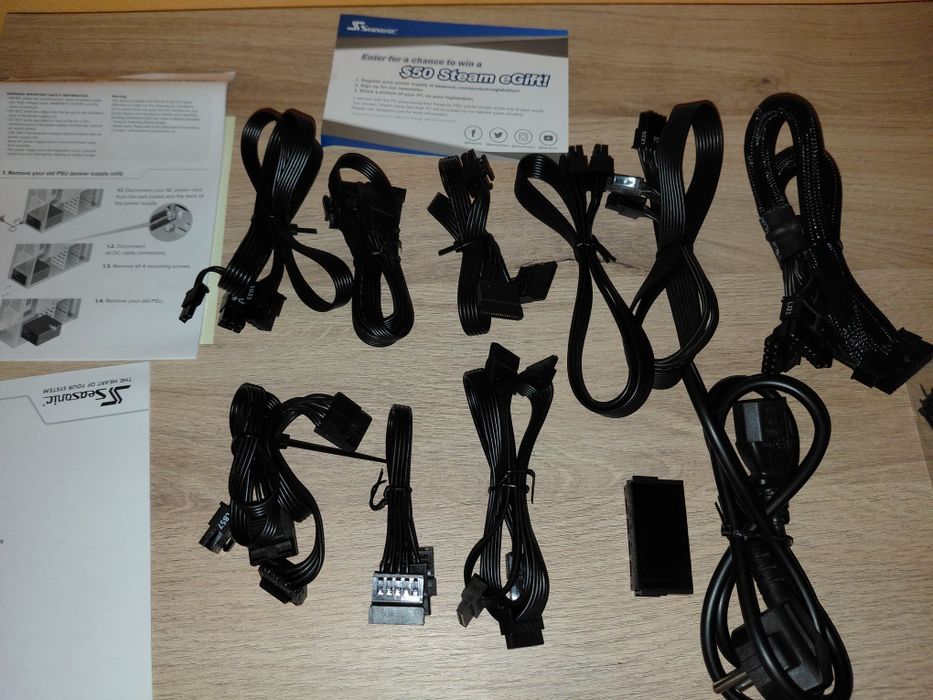 Захранване Seasonic 550W, FOCUS GX Series, 80 PLUS Gold