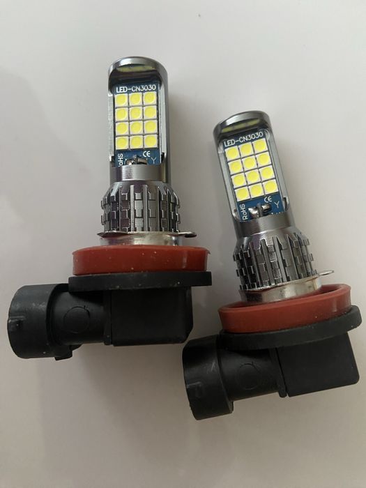 Противотуманные led лампы, цоколь H11