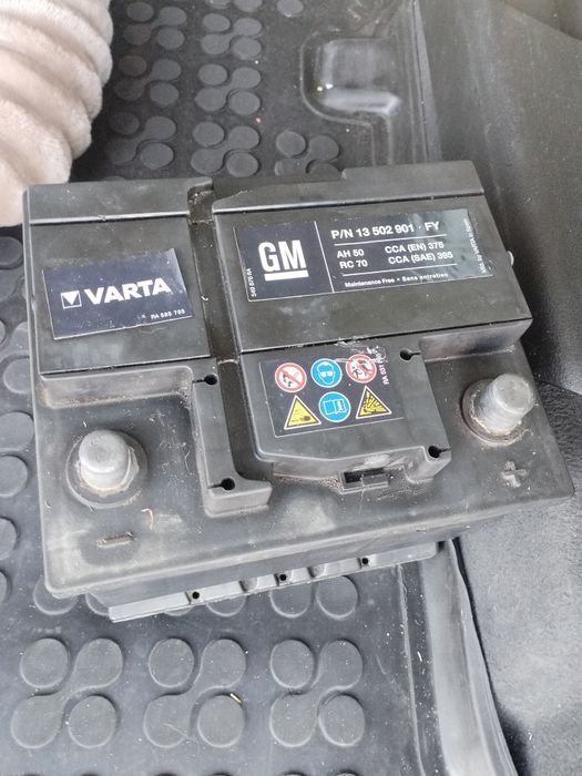 Baterie auto acumulator varta 50ah in stare perfecta