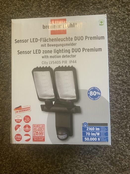 Прожектор Brennenstuhl LV5405 30W PIR IP44 антрацит