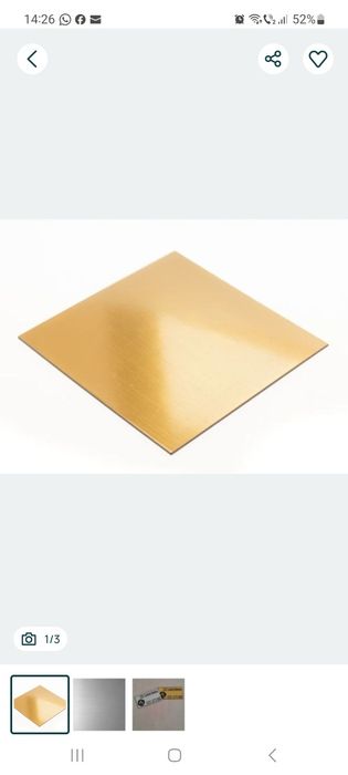 Metalex abs auriu argintiu