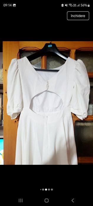 Vând rochiță alba perfecta pentru cununia civila