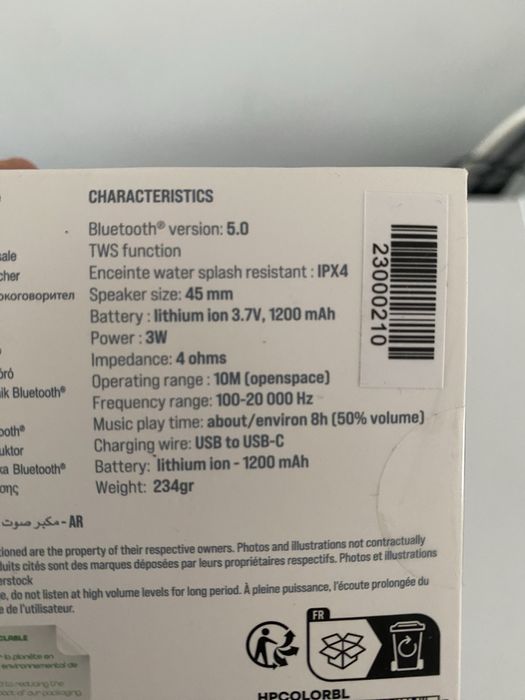 RADIO portabil cu bluetooth fabricatie Franta