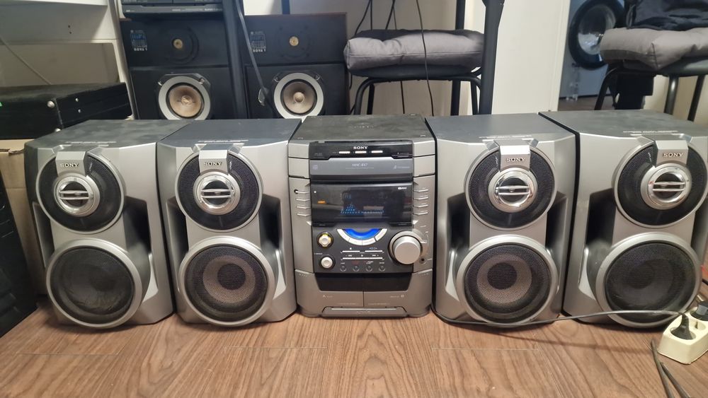 Sony MHC Bx5 cu telecomanda