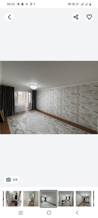 Сдается двухкомнатная квартира