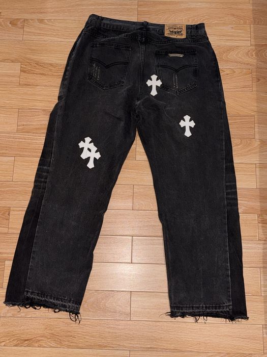 blugi chrome hearts custom made