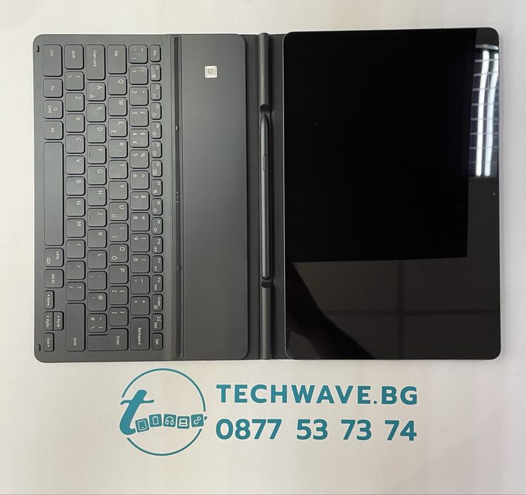 Samsung Galaxy Tab S7 FE 64GB Mystic Black с клавиатура