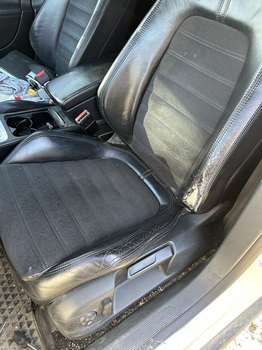 Кожени седалки салон пасат б6 2007г комби
