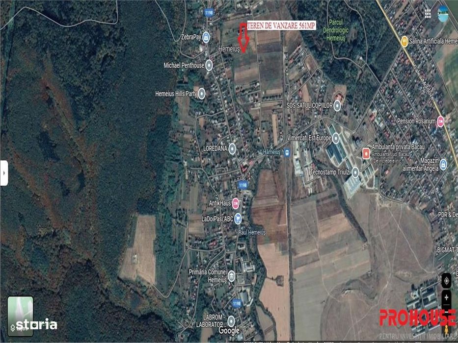 Hemeiusi zona CENTRU 561 mp