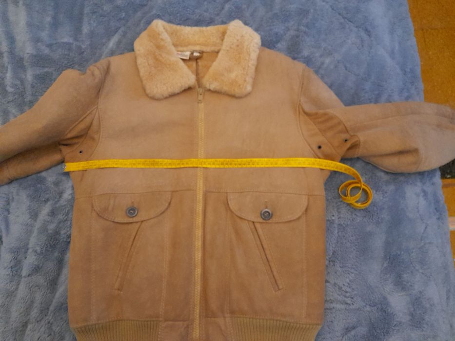 Cojoc blana de oaie original Malboro Tg.54