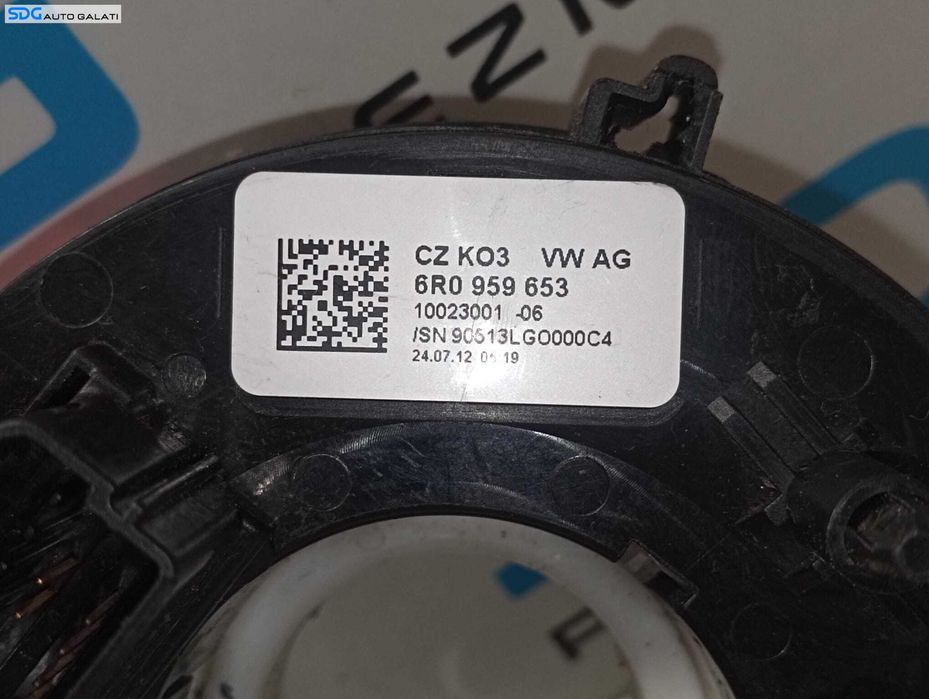 Spira Spirala Banda Panglica Volan Skoda Rapid 2012 - 2022 Cod 279948 27304977 [M4835]