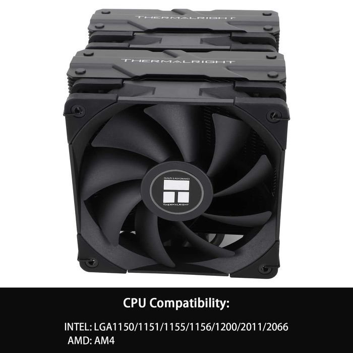 Thermalright Peerless Assassin 120 Black въздушен охладител за CPU