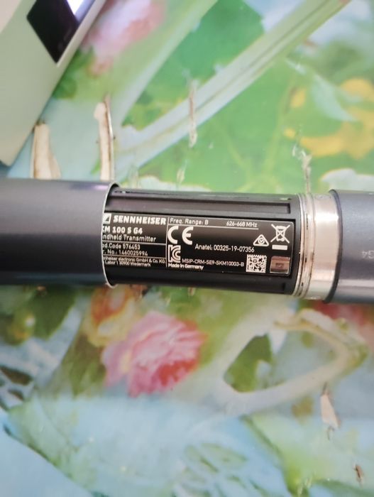 Microfon sennheiser ew 100 g4 835 made in Germany !!  (Shure, dynacord