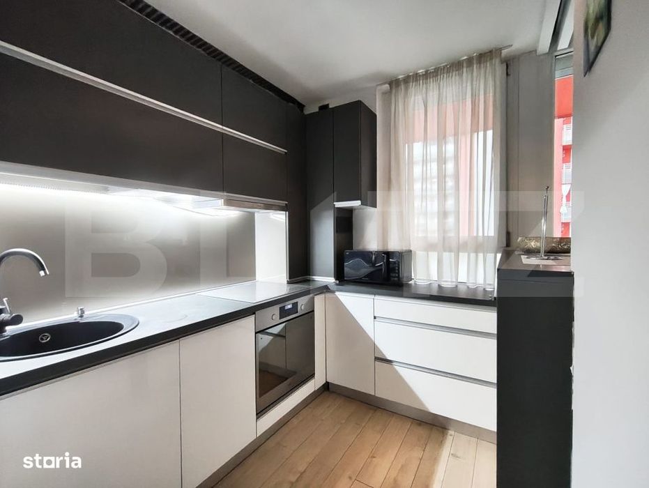 Studio de vanzare, etaj 3, balcon 8 mp - Ared