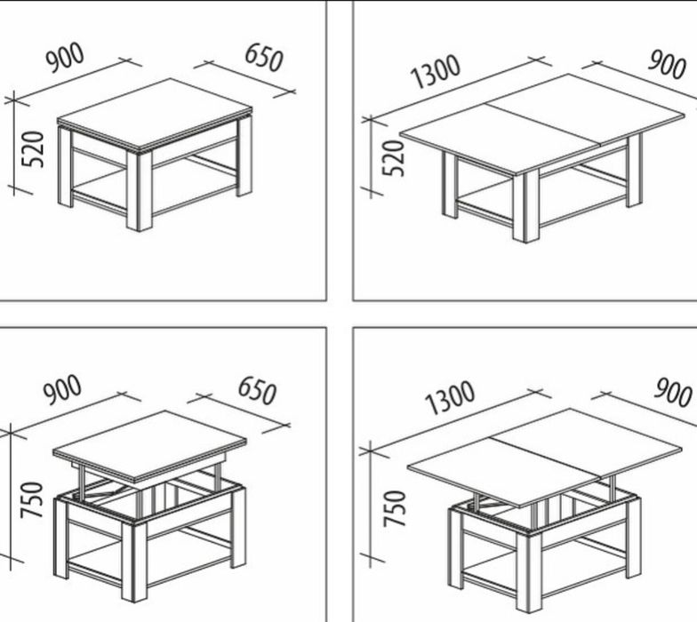 Журнальный стол ,трансформер
