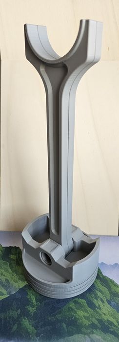 Suport căști piston printat 3d