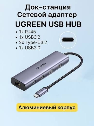 USB-адаптер UGREEN