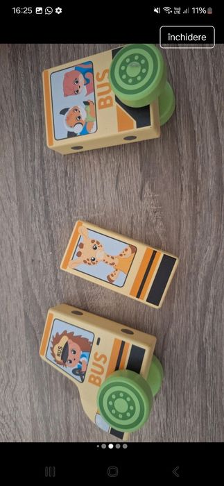 Set 3 mașinuțe cu magnet, stare buna