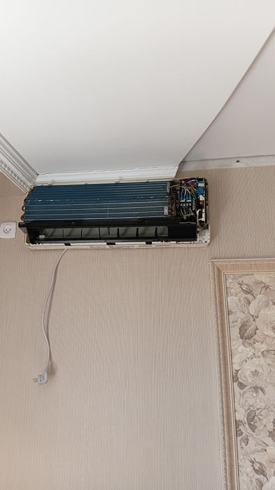 Чистка внутреннего блока сплит системы