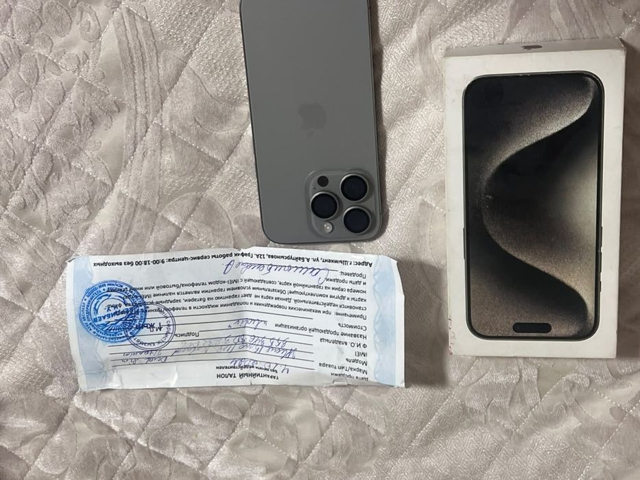 iPhone 15про 128гб