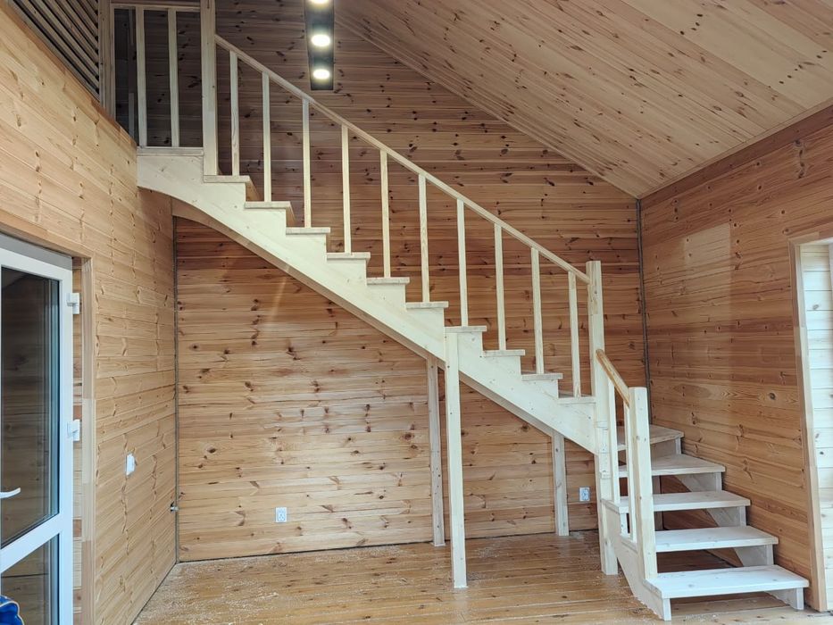 Деревянная лестница Производство Россия