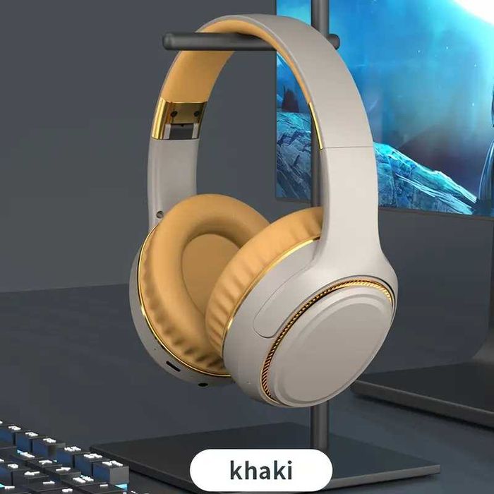 Новые блютуз наушники с LED подсветкой - с Гарантией- доставка