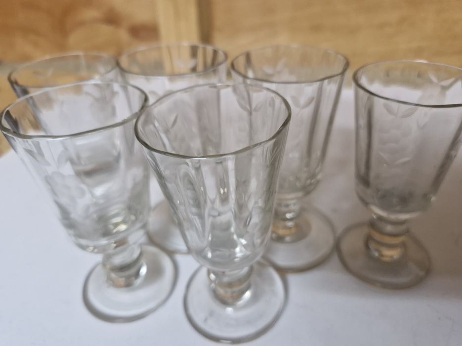 Pahare  din cristal vechi