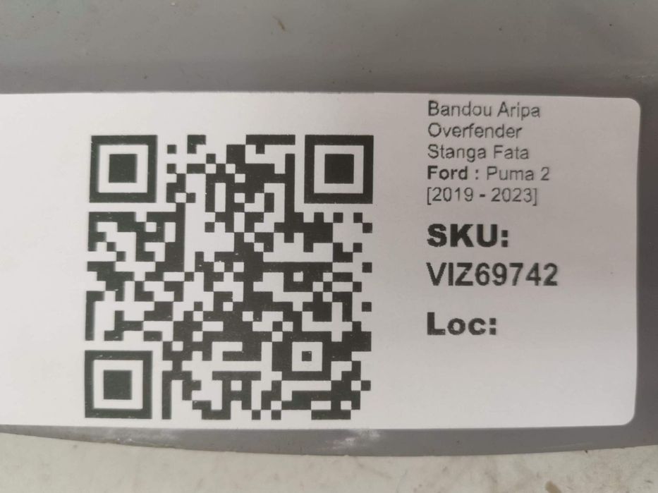 Bandou Aripa Overfender Stanga Fata Ford  Puma 2 2019 2020 2021 2022 2