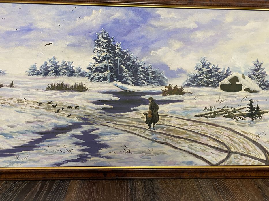 Tablou panza  in ulei