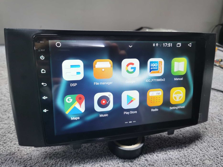 Navigatie Android Mercedes Smart For Two 2011-2015