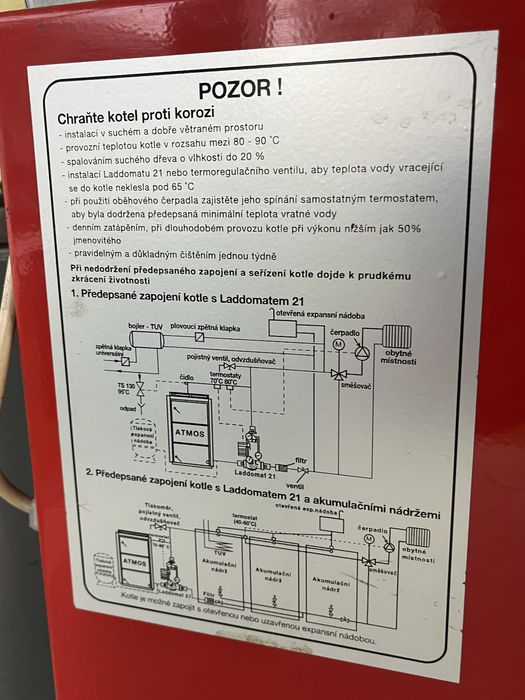 Centrala pe lemne ATMOS 18kw