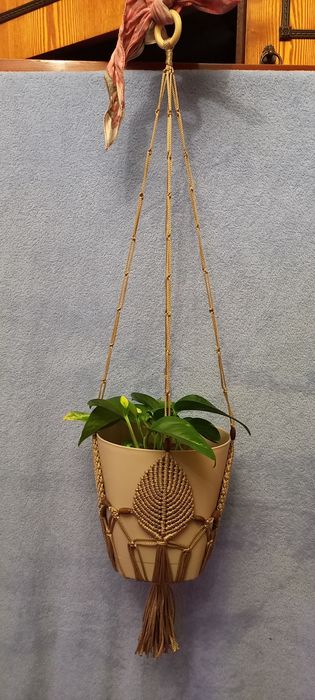 Подвес для кашпо макраме