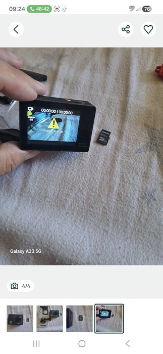 Vand  camera sport 4k