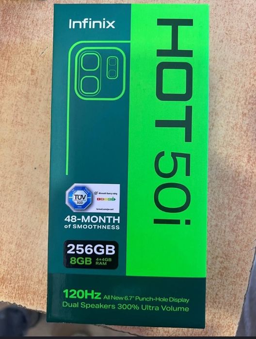 Infinix hot 50i kafolati 1yil