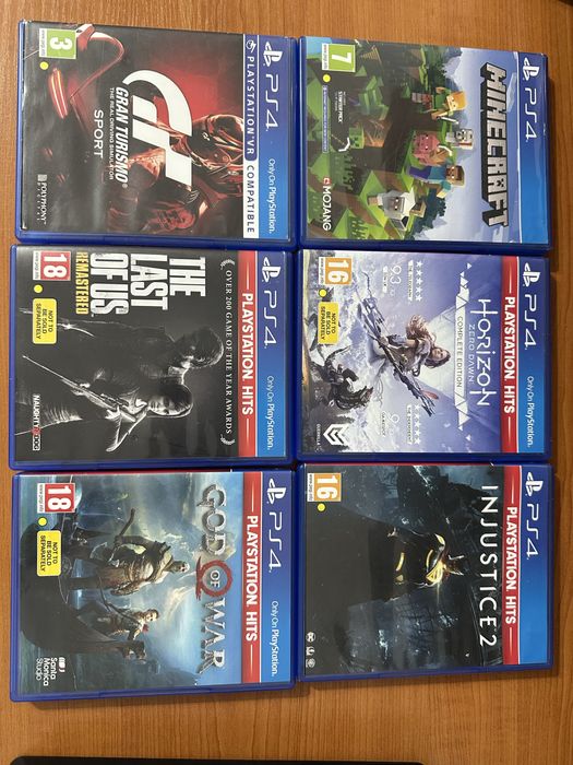 PS4 Slim 872GB+ 6 игри – отлично състояние