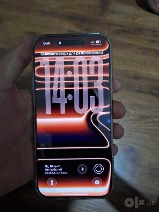 Iphone 16pro max ideal Esim. Desert rang ! Karopkaliy, ochilmagan
