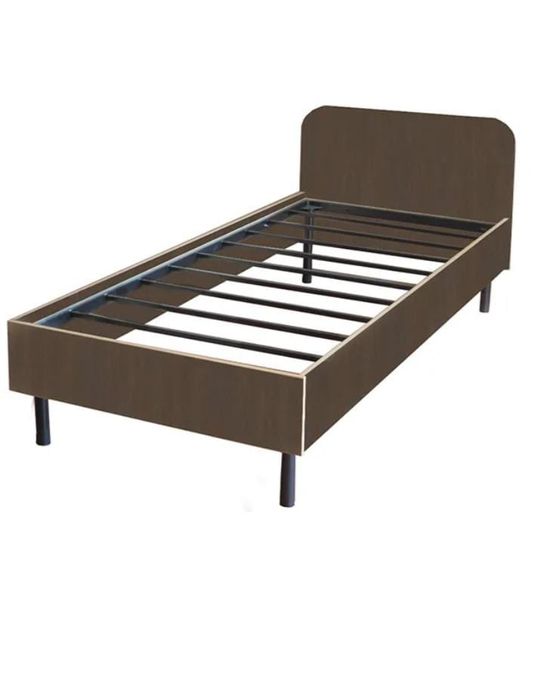 Металлическая кровать с ЛДСП в Усть-Каменогорске – Отличный выбор!