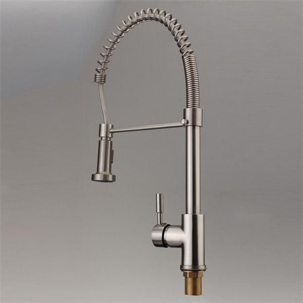 Месингов смесител за чешма - с гъвкаво рамо и два режима на струята