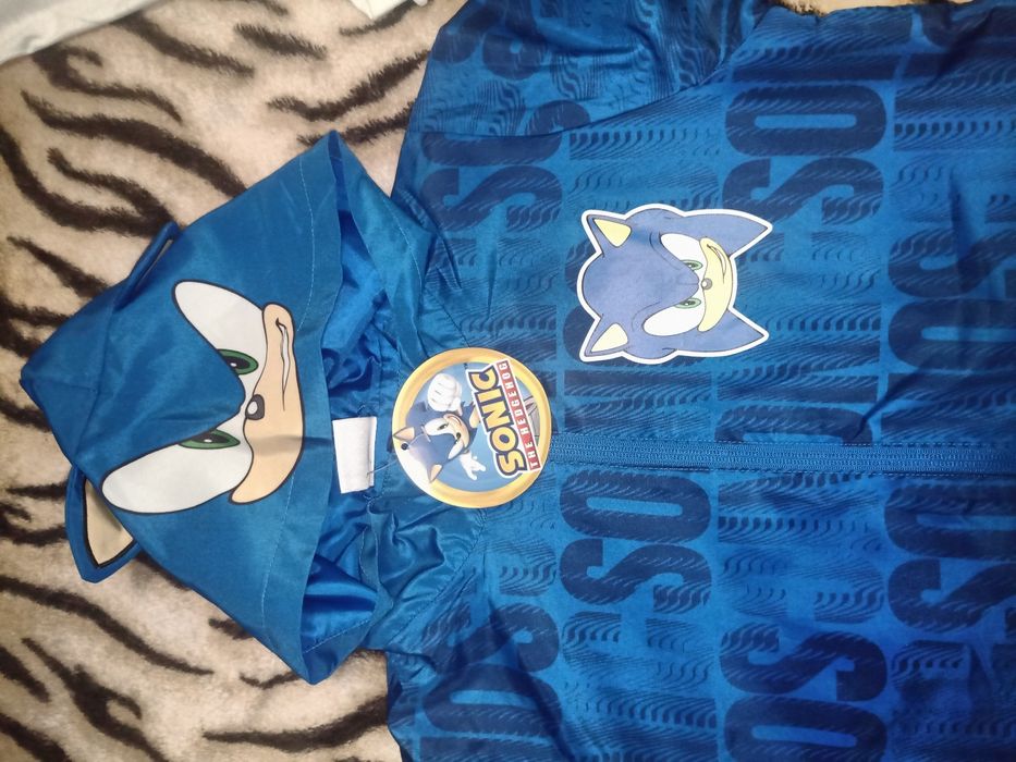 Детска ветровка Sonic суичър горница