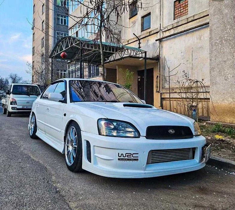 Передний бампер на Субару Легаси Б4 Subru Legacy B4 BE/BH Burn UP