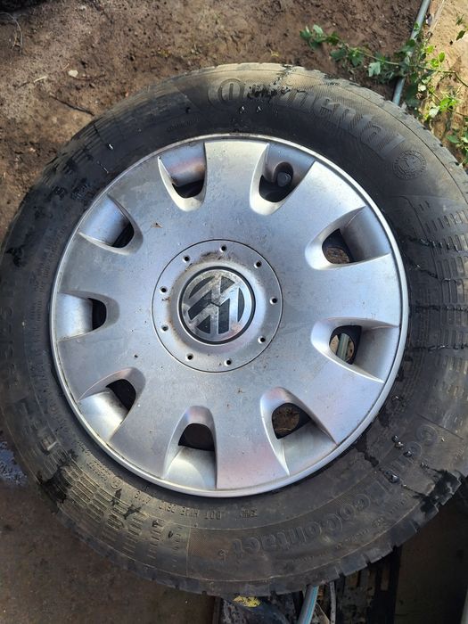 Jante tabla R15 5*112+anvelope vara continental