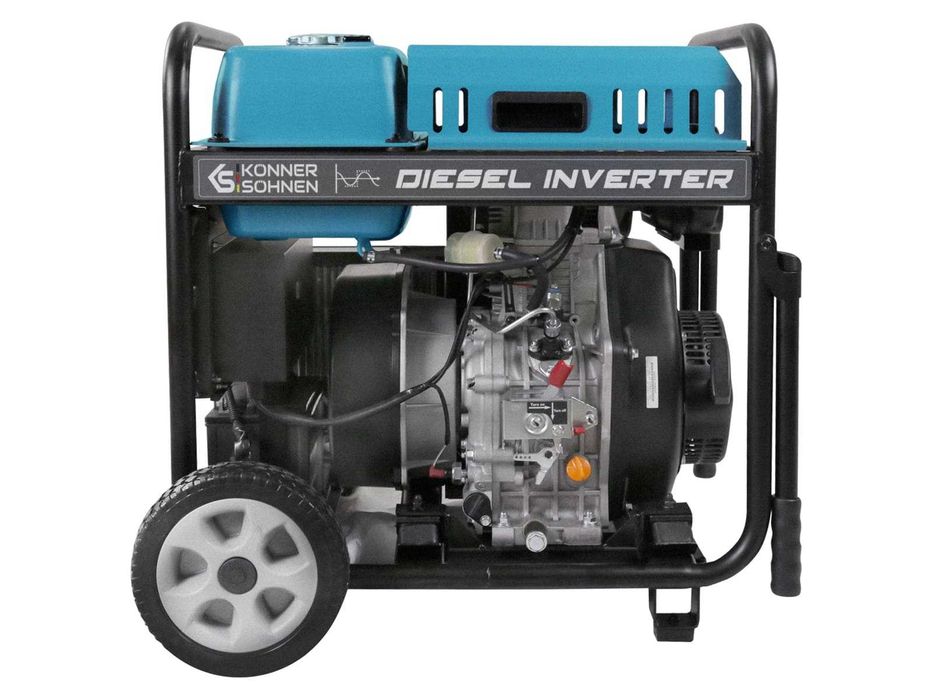 Generator de curent cu inverter DIESEL 5.5kW Konner KS 6100iDЕ ATSR