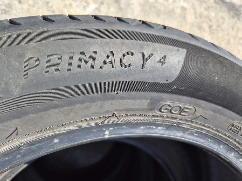 4 Anvelope de VARA - 235/55/19 105W XL - Michelin Primacy 4 - Stare F BUNA - DOT 2021 !