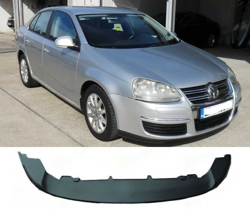 Преден лип спойлер за VW Jetta 05-10  Джета 5 Нож Нов За броня