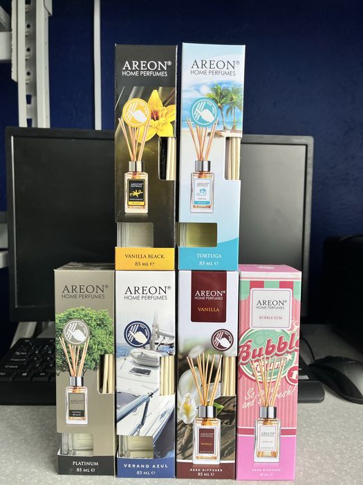 Ароматический диффузор Areon 85 мл для дома и авто