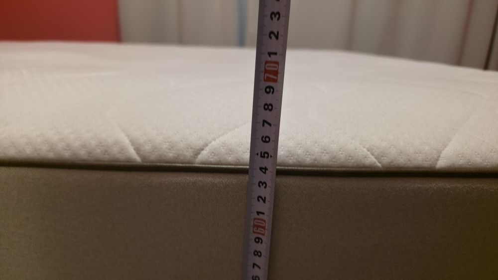 Тапцирана повдигната спалня 160х200 /боксспринг/ с ракла