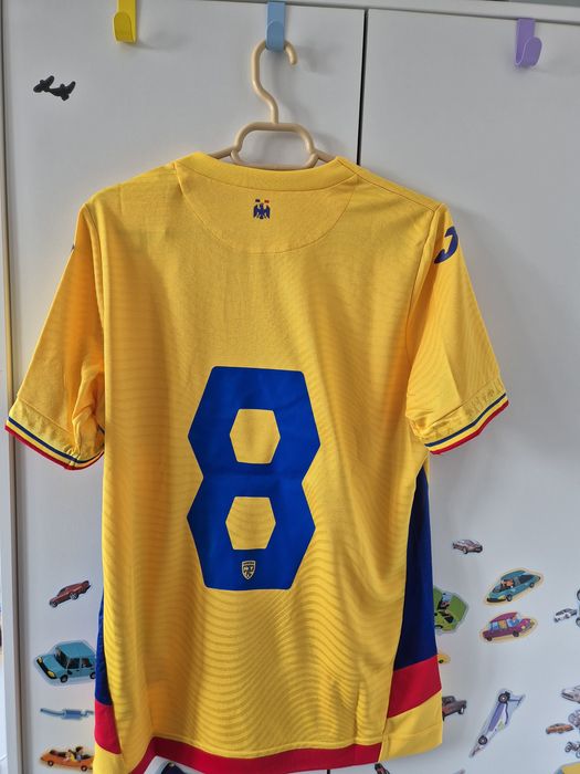 Tricou Oficial de Joc Romania 2025/26, marimea S, nr 8