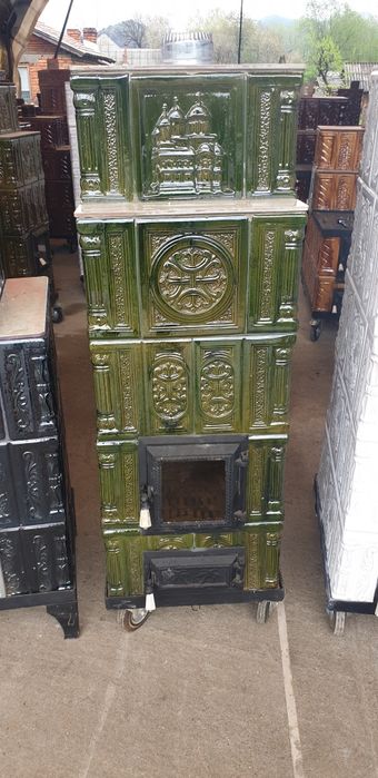 Soba teracota premontata 45x55x135 verde