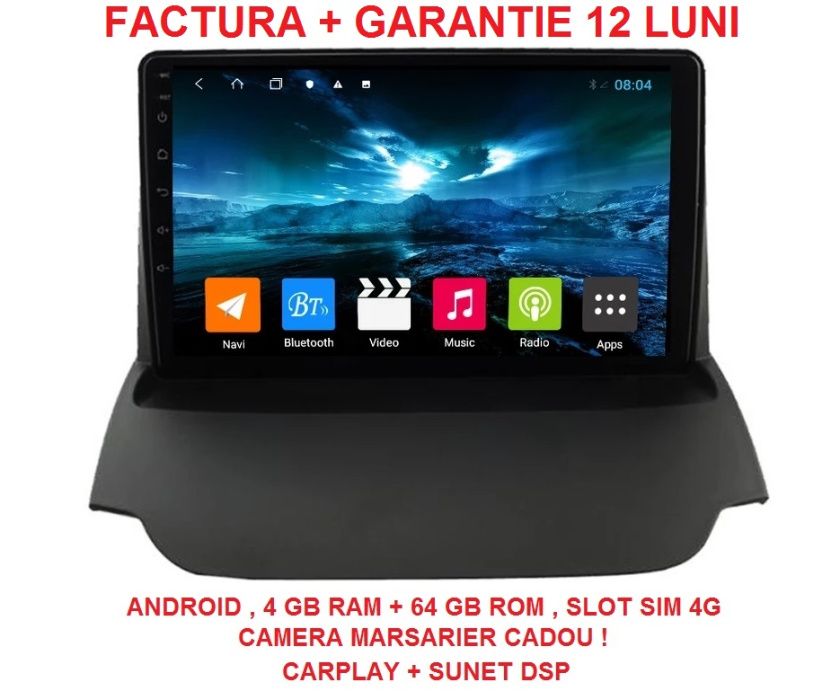 Navigatie Ford Mondeo Fiesta Kuga Ecosport , 4GB Camera Marsarier