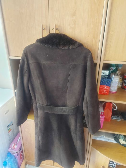 Мъжки, нов,турски кожух от естествена кожа